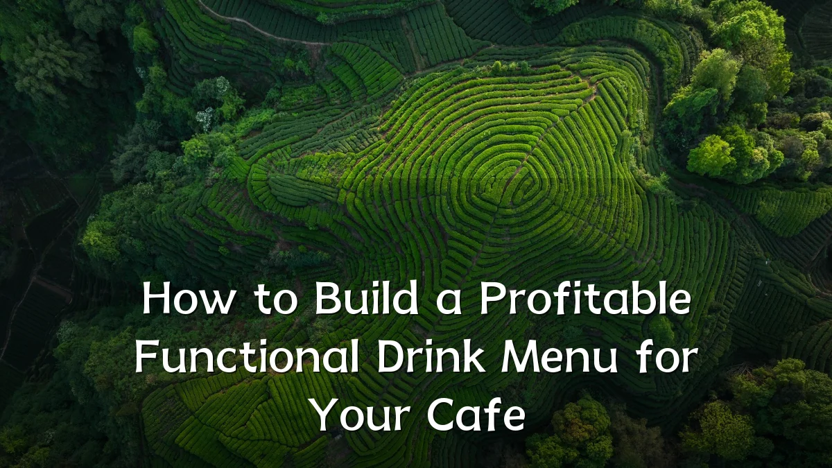 How to Build a Profitable Functional Drink Menu for Your Cafe