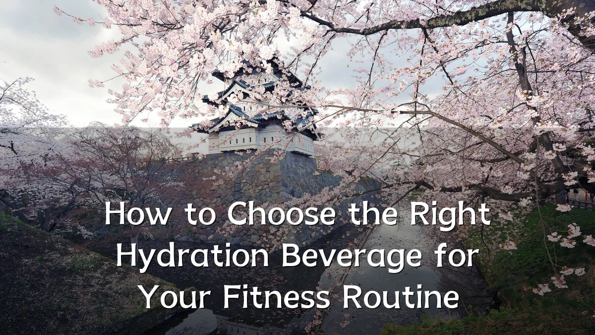 How to Choose the Right Hydration Beverage for Your Fitness Routine