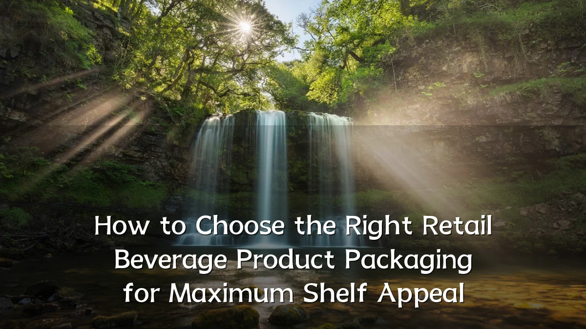 How to Choose the Right Retail Beverage Product Packaging for Maximum Shelf Appeal