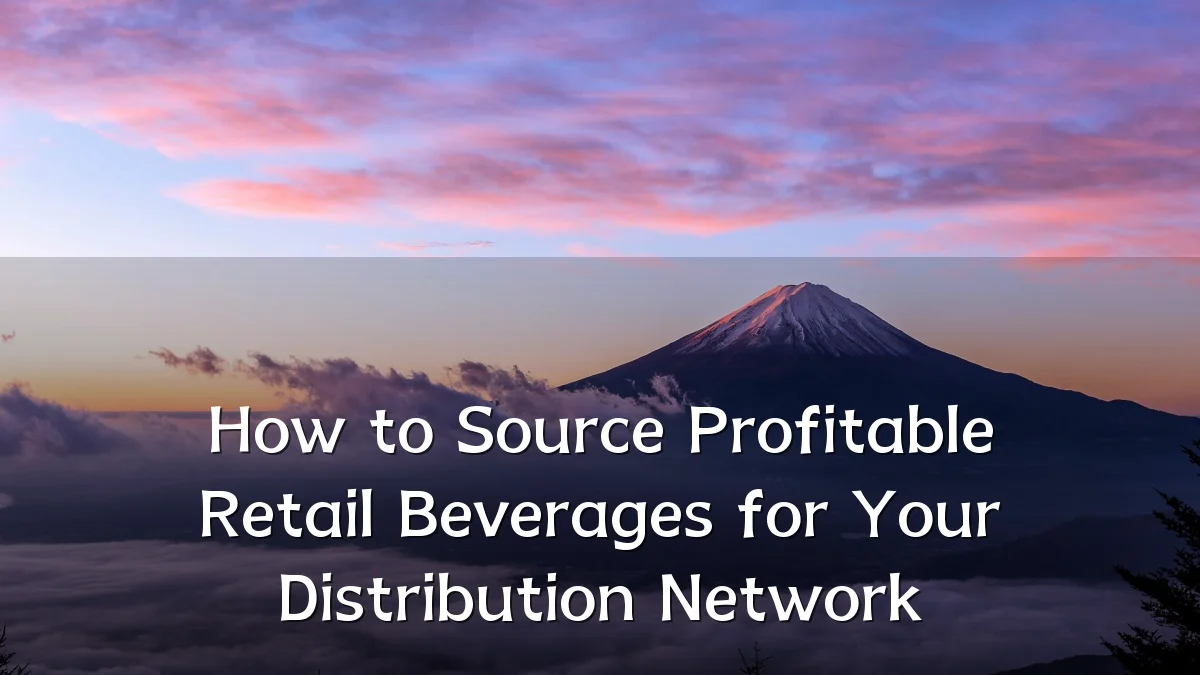 How to Source Profitable Retail Beverages for Your Distribution Network