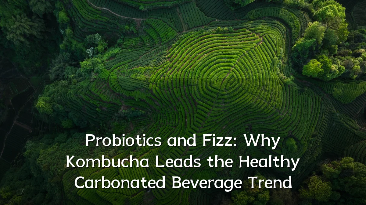 Probiotics and Fizz: Why Kombucha Leads the Healthy Carbonated Beverage Trend