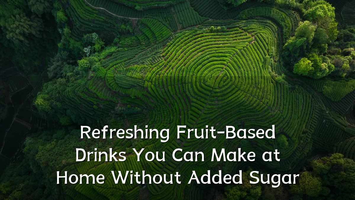Refreshing Fruit-Based Drinks You Can Make at Home Without Added Sugar