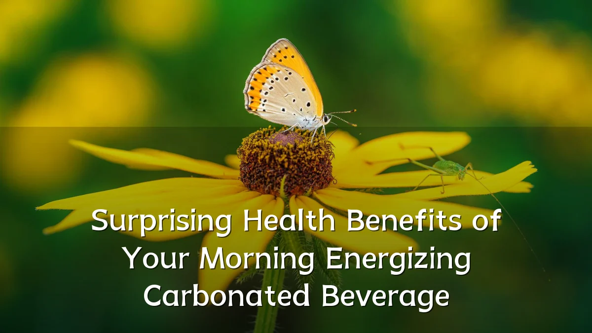 Surprising Health Benefits of Your Morning Energizing Carbonated Beverage