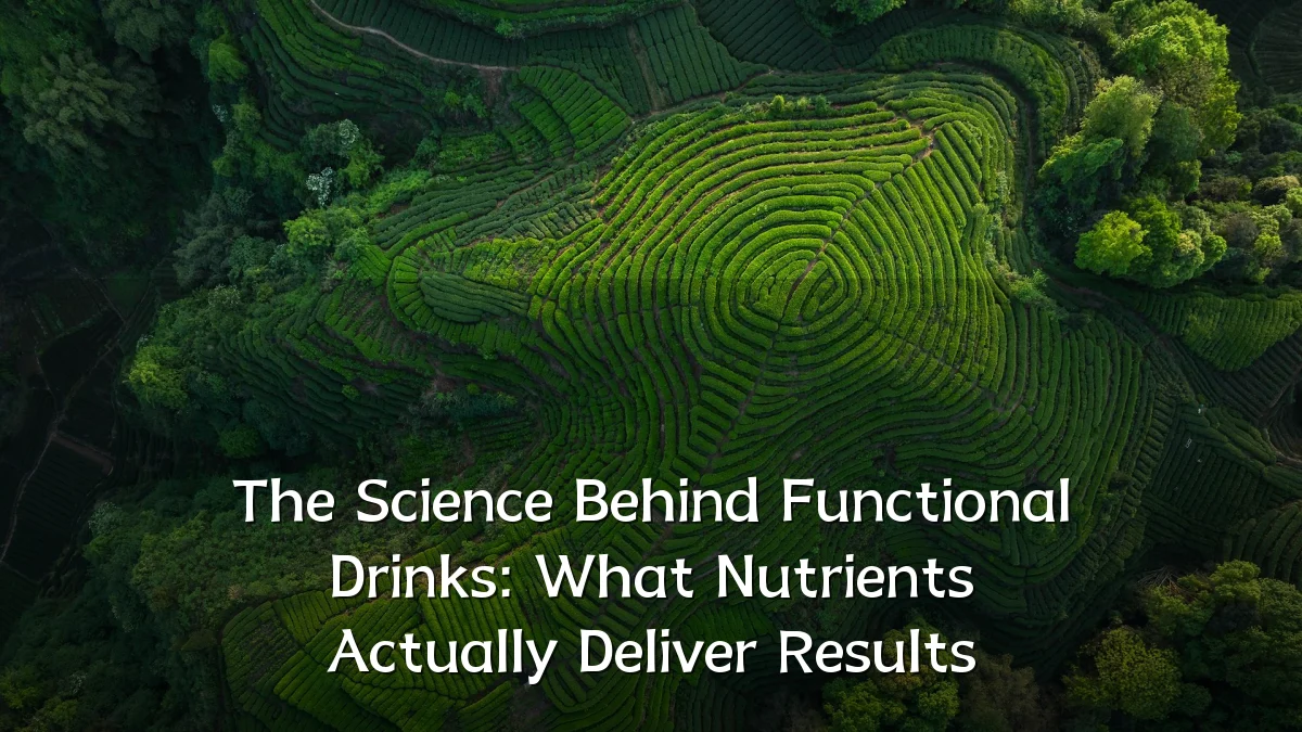 The Science Behind Functional Drinks: What Nutrients Actually Deliver Results