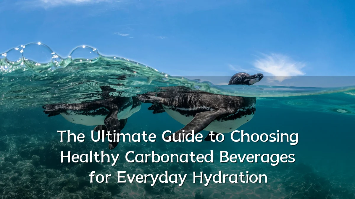 The Ultimate Guide to Choosing Healthy Carbonated Beverages for Everyday Hydration