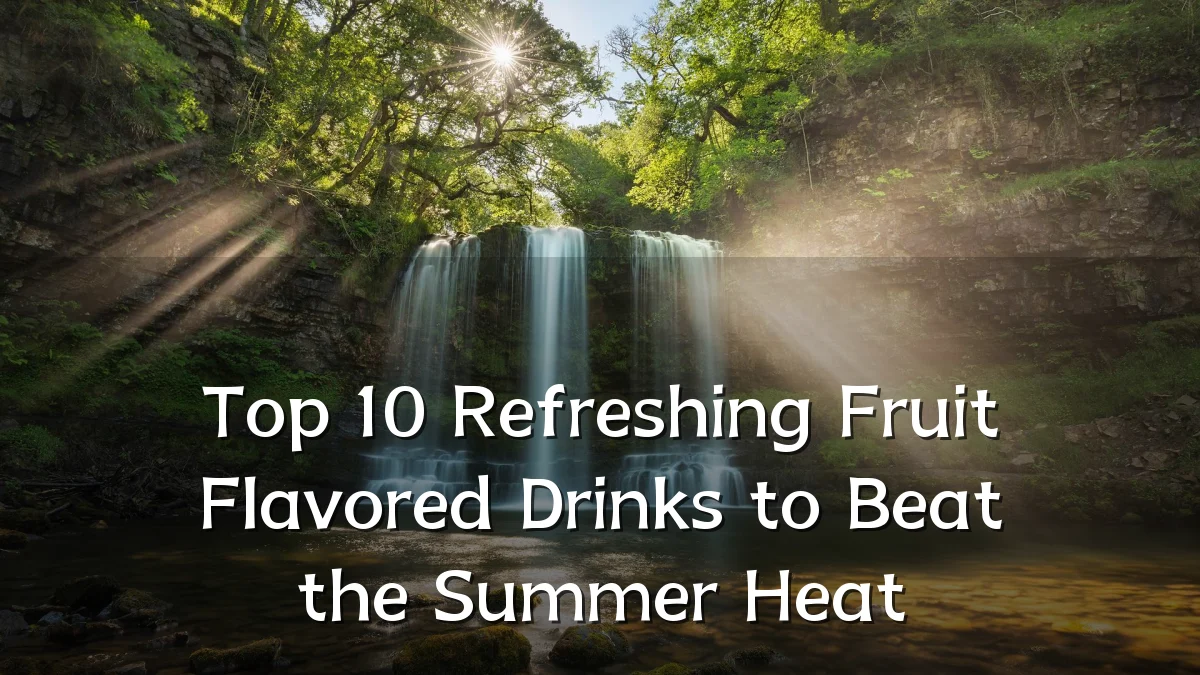 Top 10 Refreshing Fruit Flavored Drinks to Beat the Summer Heat