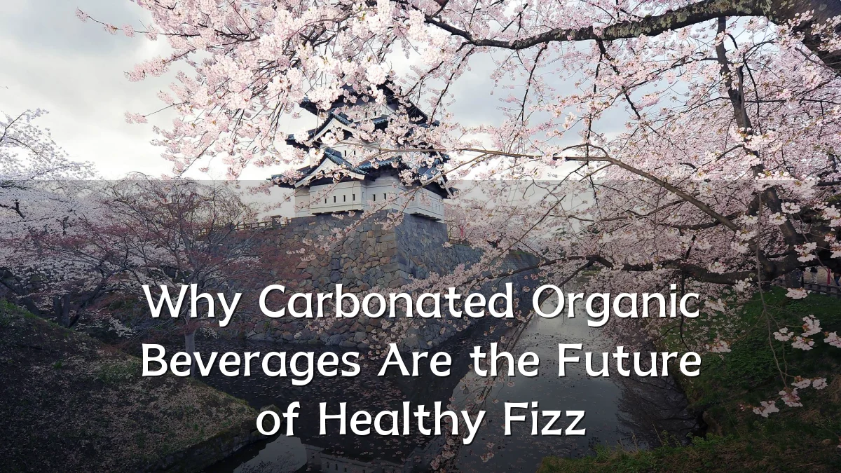 Why Carbonated Organic Beverages Are the Future of Healthy Fizz