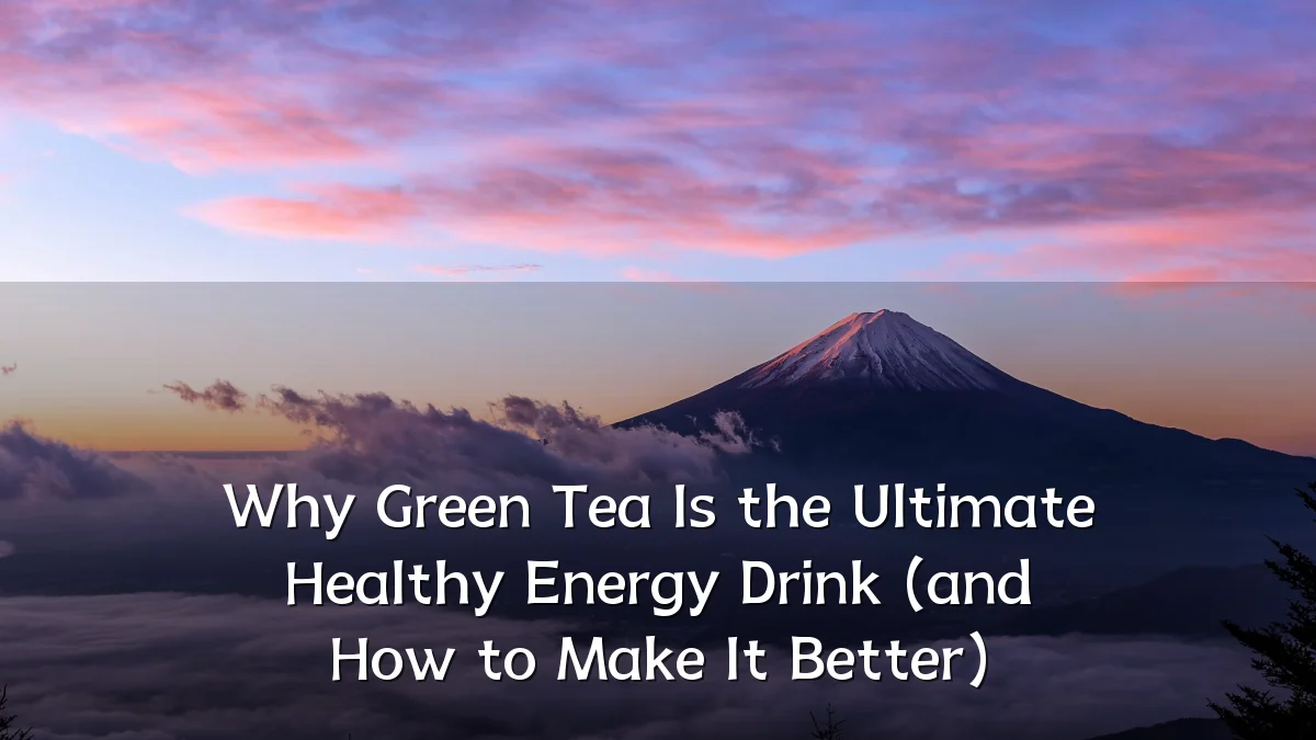 Why Green Tea Is the Ultimate Healthy Energy Drink (and How to Make It Better)